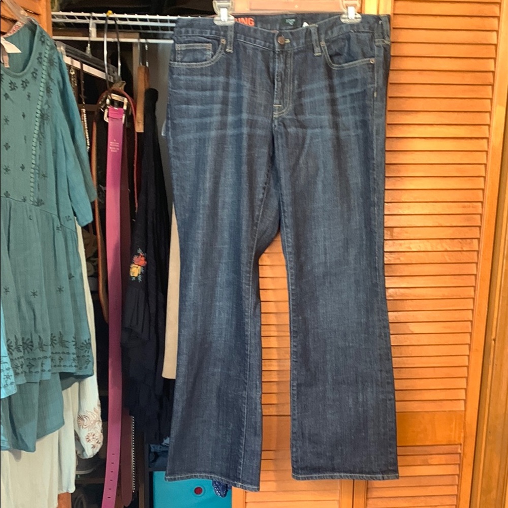 J. Crew Hipslung Bootcut Jeans